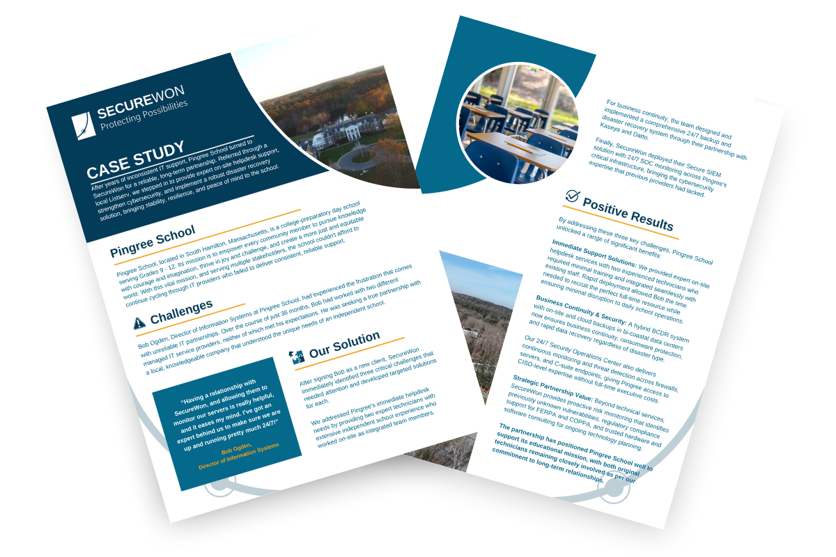 Pingree School Case Study Cover