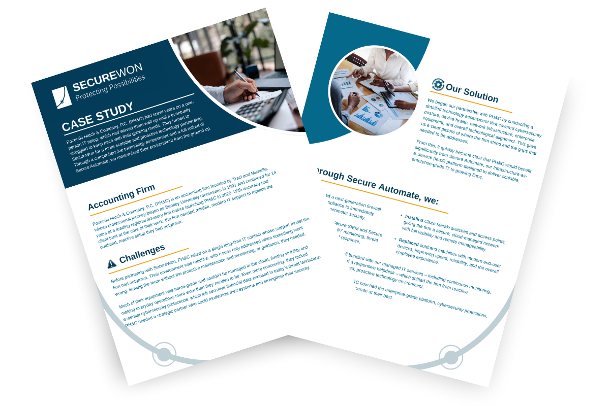 Pozerski Hatch & Company SecureWon Case Study